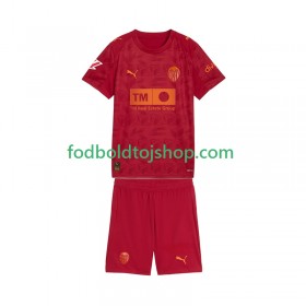 Valencia CF Børn Udebane Fodboldsæt 2025-26 S/S (+ Korte bukser)